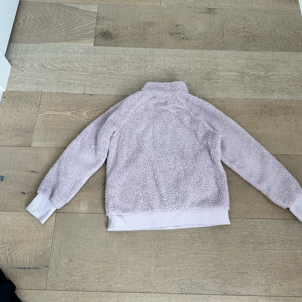 Athleta Kids Sherpa Jacket - Light purple - Picture 3 of 5